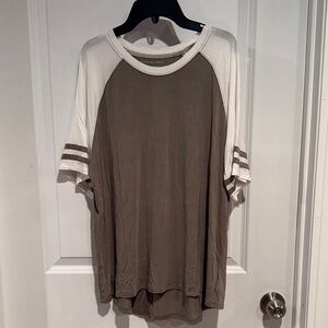 American Eagle Outfitters Taupe Soft & Sexy Top